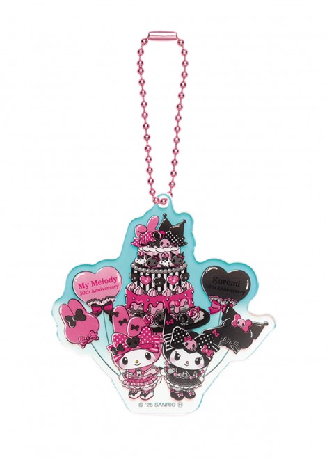 Happy Kuji's My Melody & Kuromi 50th & 20th Anniversaries lottery showcases exclusive figures, totes, and 40cm plush toys featuring limited edition art